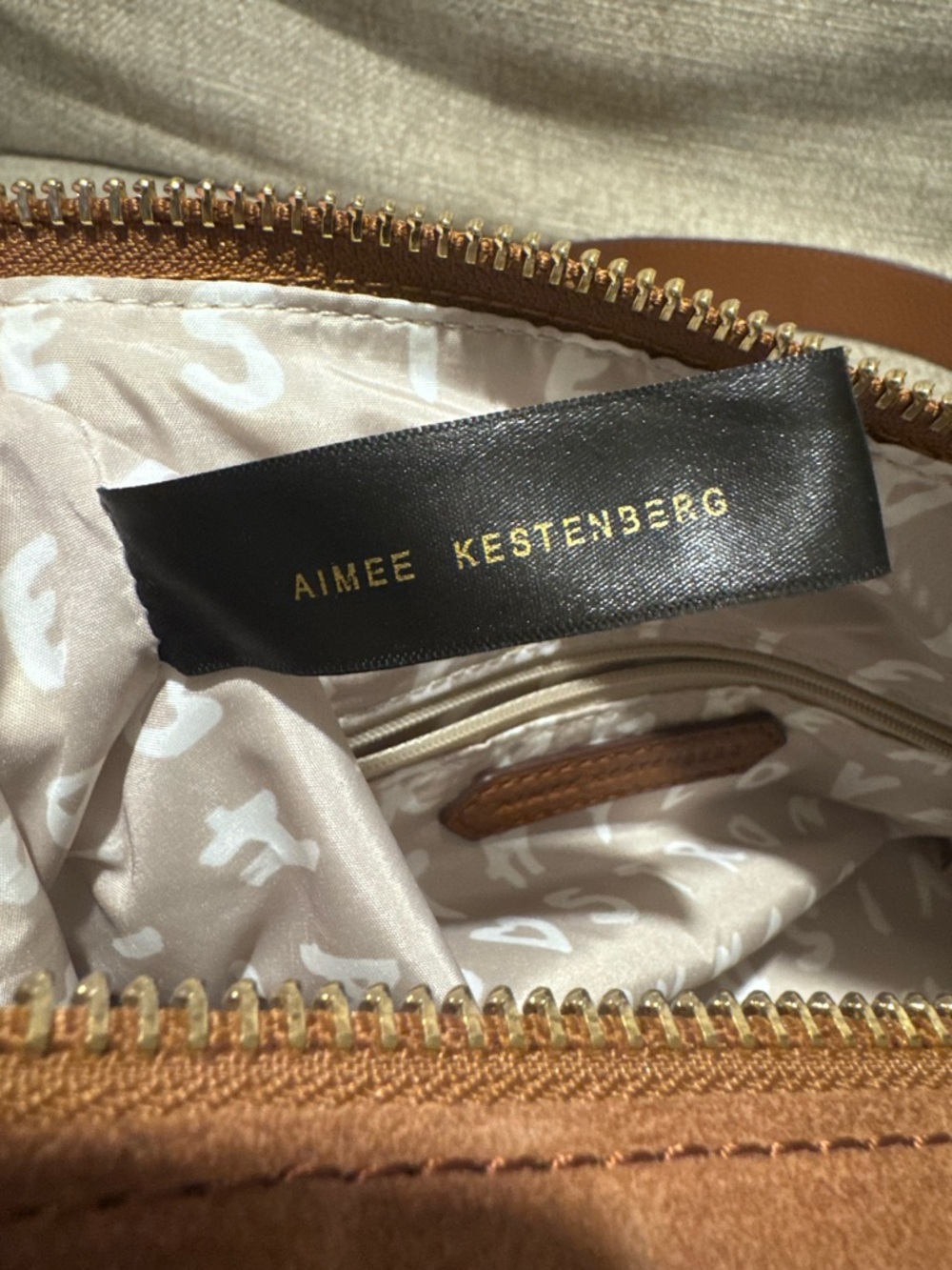 Aimee Kestenberg - Suede & Leather Satchel - Brown - Picture 9 of 16